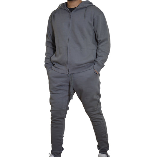 Men's Jogging Sets Fleece - GREY