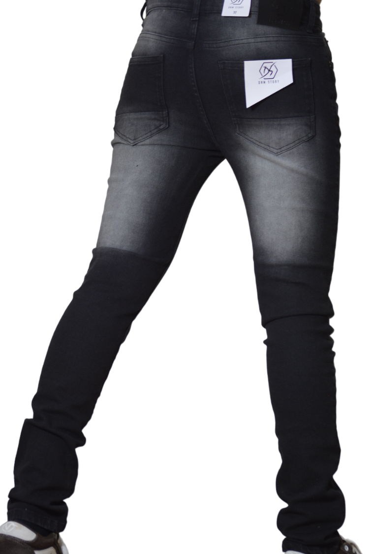 Men's Stretch SKINNY Denim DS-109 BLACK