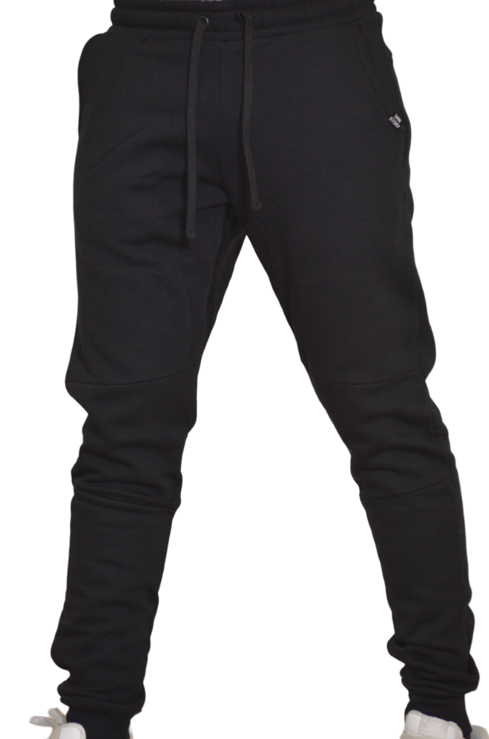 Men's Jogging Sets Fleece - BLACK